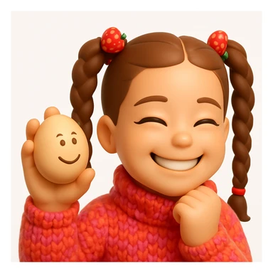 A 3D Apple-style emoji version of the uploaded image, preserving its colors, shapes, textures, and overall design, simplified into emoji form while keeping key details recognizable. Smooth glossy finish, soft shadows, high-quality render, minimal background sticker