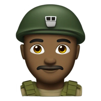 army black green beret sticker