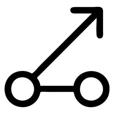 black share button icon, simple, modern, no text sticker