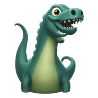monster of loch ness sticker