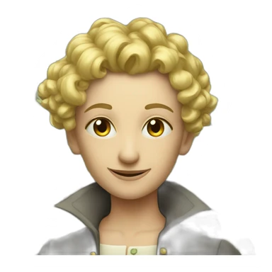 rich fairy with wards of money sticker