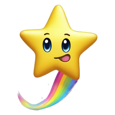 lisa frank shooting star sticker