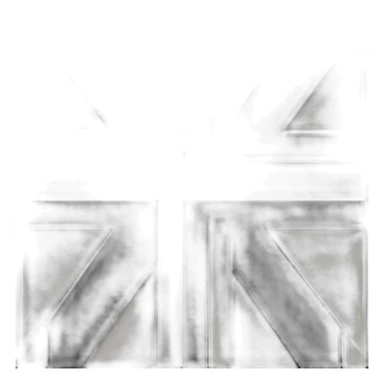 Black cross finnish flag sticker