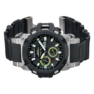 montre avec écrit "G-shock" sticker