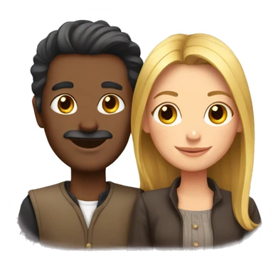 toulouse couple sticker