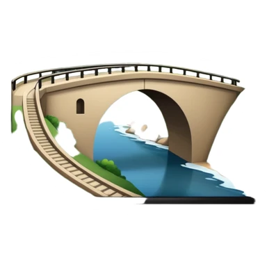 building bridge tunnel hill sticker