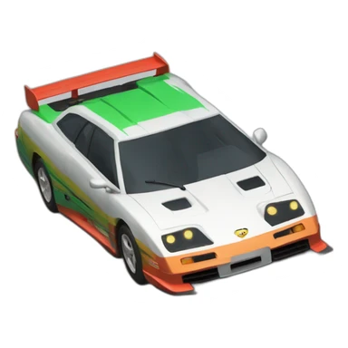 FZero 99 car sticker