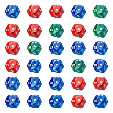 20 sided dice sticker