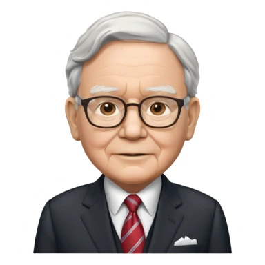 warren buffet sticker
