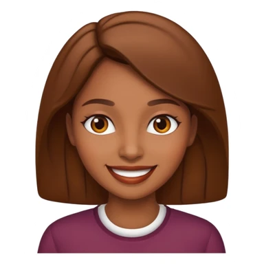 Brown lady with attitude  sticker