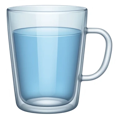 empty cup glass sticker