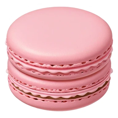 Light pink macaron sticker