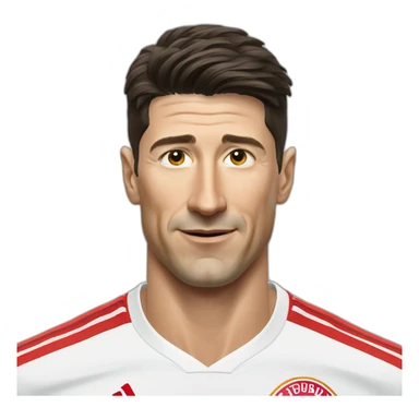 robert lewandowski sticker