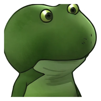 bobblehead, playful pose, round head, minimal details sticker