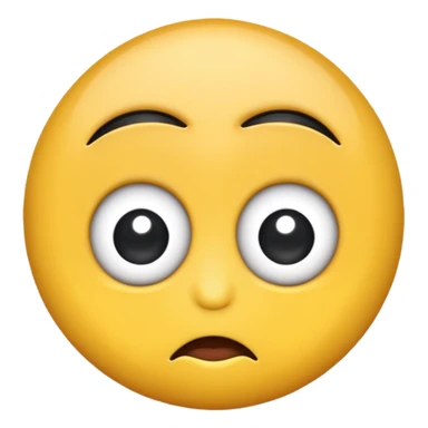 Rolling eyes emoji sticker