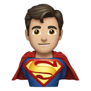 Toby McGuire as superman sticker