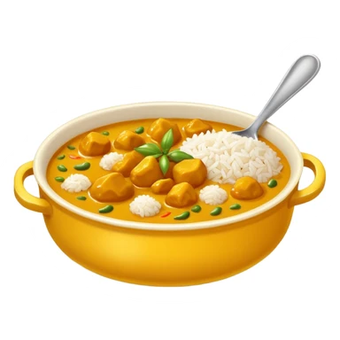 curry chawal sticker