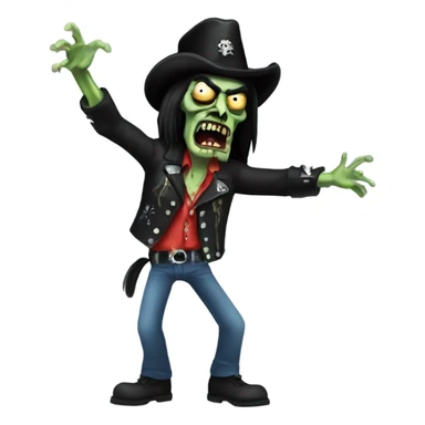 lemmy zombie dancing sticker