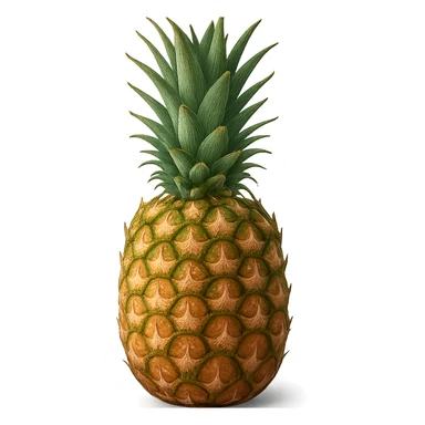 A pineapple sticker