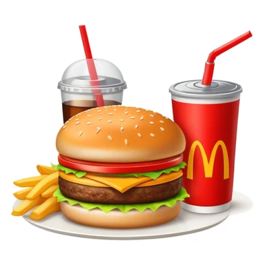 1990’s McDonald’s meal  sticker