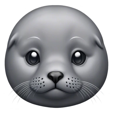 A sad seal sticker