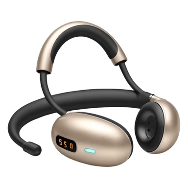 Mini neck massage machine sticker