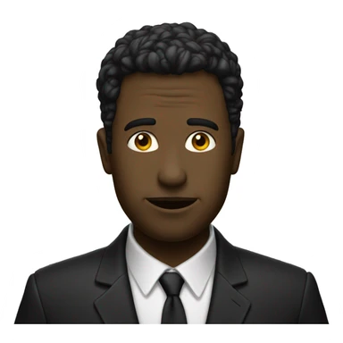 Un noir qui vole sticker