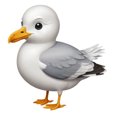 Seagull
Apple emoji style. sticker