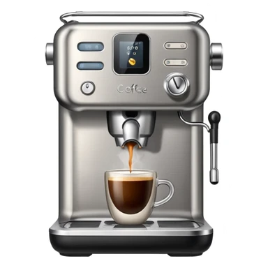 coffee machine sticker
