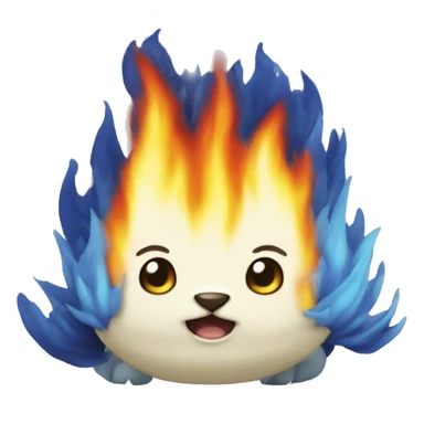 Flambino pokémon sticker