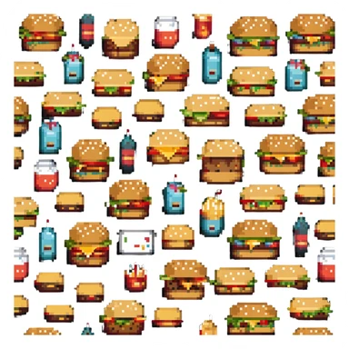 burger sticker