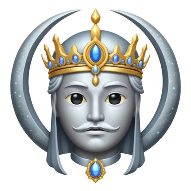 moon emperor sticker