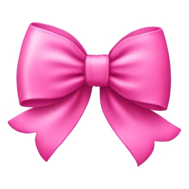 pink bow sticker