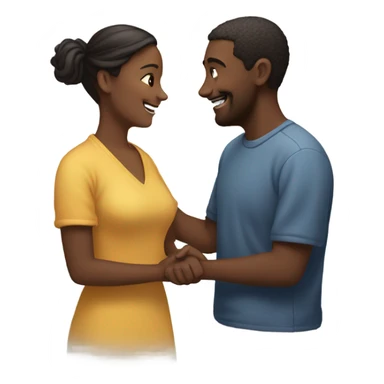 two people in love  sticker