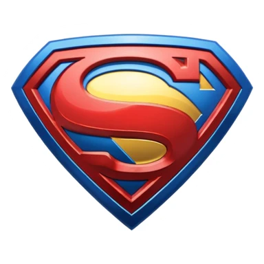 Superman symbol sticker
