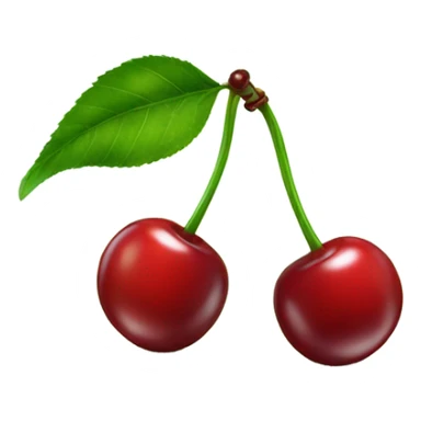 2Cherries on a stem sticker