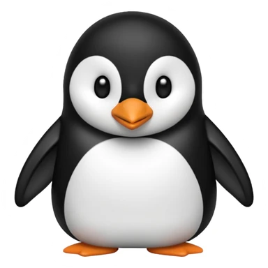 Hazme un emoji de un pingüino que esté dando un pulgar hacia arriba sticker