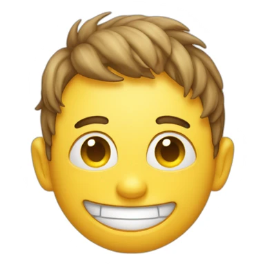 Grinning Face with Sweat sticker