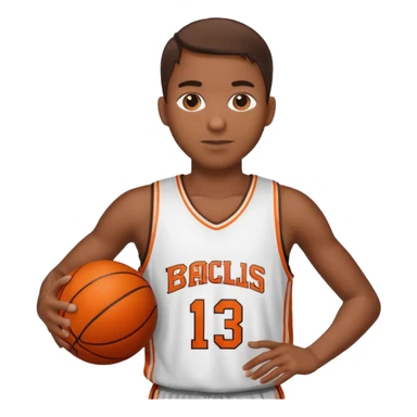 basketball player sticker
