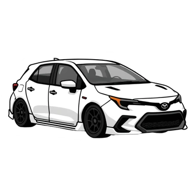 Toyota GR Corolla sticker