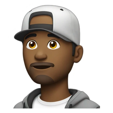 Jul french rapper sticker