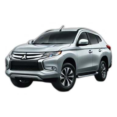 Mitsubishi car logo sticker