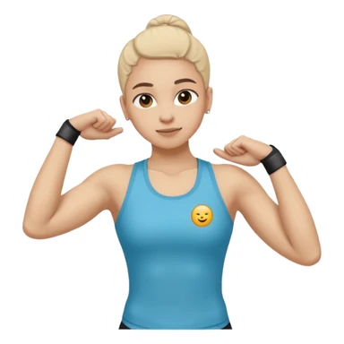 Fisioterapia emogi  sticker