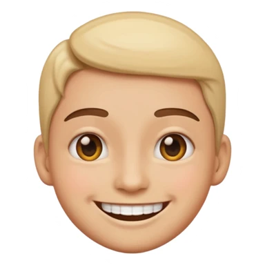 Create a emoji for soory and keep smiling always. sticker