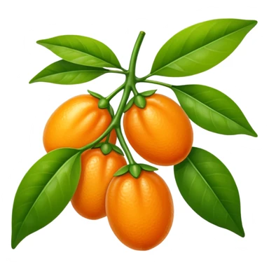 Kumquat foliage sticker