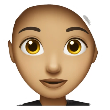 Girl with black hidjab sticker