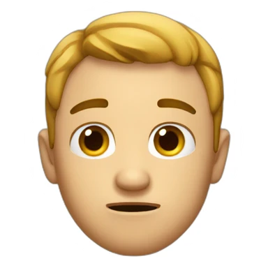 guy saying no sticker