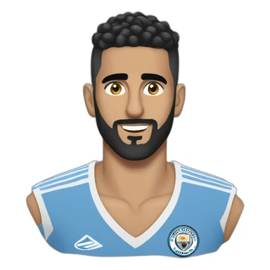 Riad Mahrez sticker