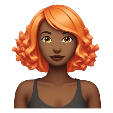 lily hot pink orange sticker