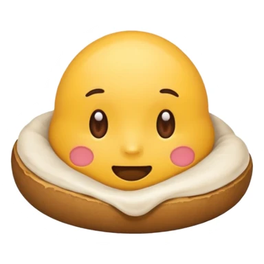 Une personne entraîne de faire caca sticker